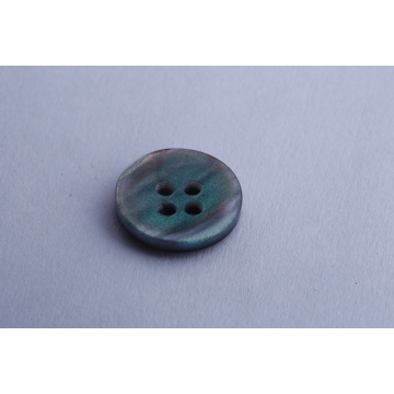 Resin socket surface imitation shell button